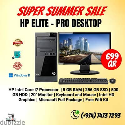 HP CRE I7 DESKTOP SALE