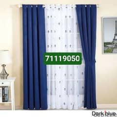we making new curtains also Repair and fixing service available