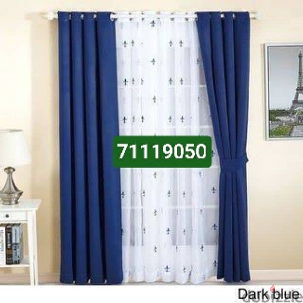 we making new curtains also Repair and fixing service available 0