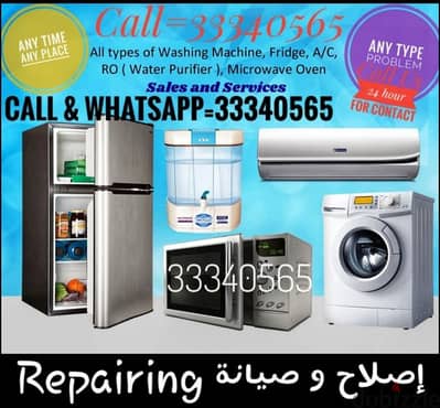 Refrigerator Repair And Ac Clean Services Gas