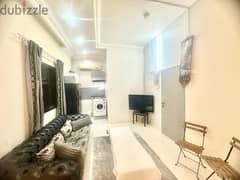 ( FURNISHED STUDIO  - BIG SIZE  ) for rent in al saad nearby to metro
