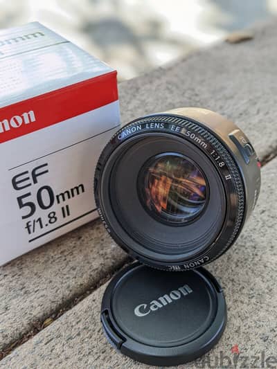 CANON EF 50MM F/1.8 II LENS