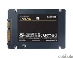 Samsung Brand SSD 4 TB SATA 2.5
Quality and Value Optimized SSD