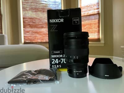 NIKON NIKKOR Z 24-70MM F/2.8 S LENS