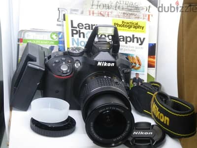 NIKON D 5300 VR DX 18-55MM LENS