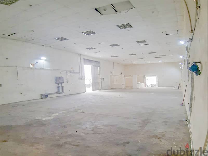 300 SQM (approximately) General Store in Industrial area 4