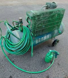 Air COMPRESSOR Brand BROWN/ made in Italy/ model CRM 102.