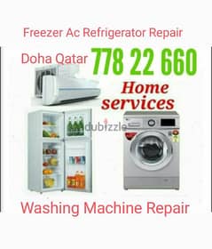 Washing machine ac Fridge Repair 77822660