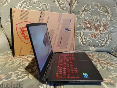 MSI Katana GF66 15.6" - Intel® Core™ i7, RTX 3060, 512 GB SSD