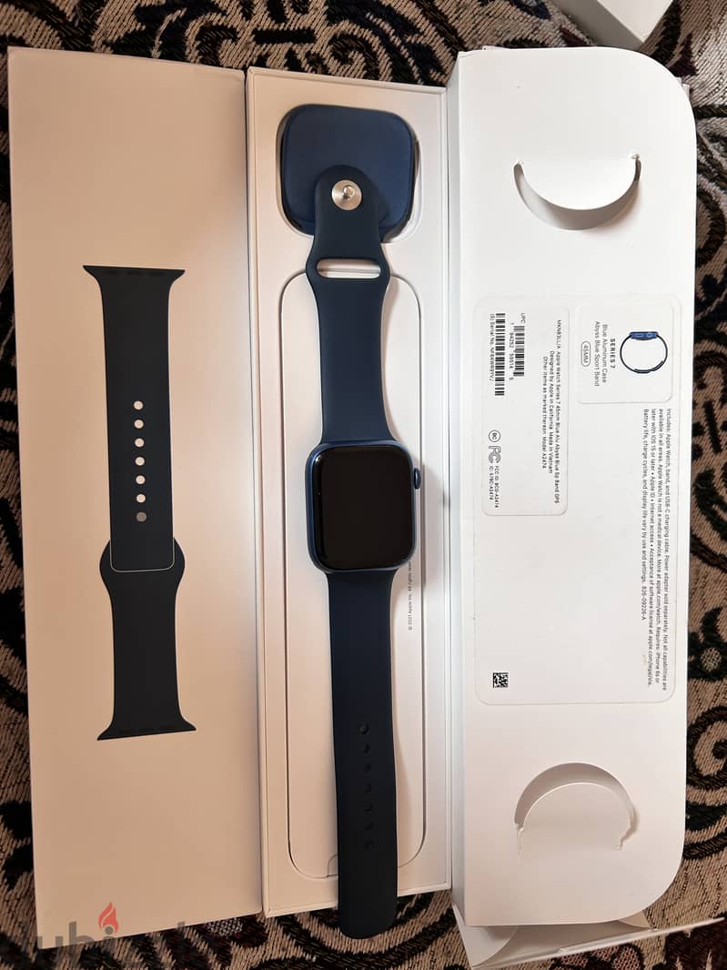 Apple Watch 7 45 mm blue 0