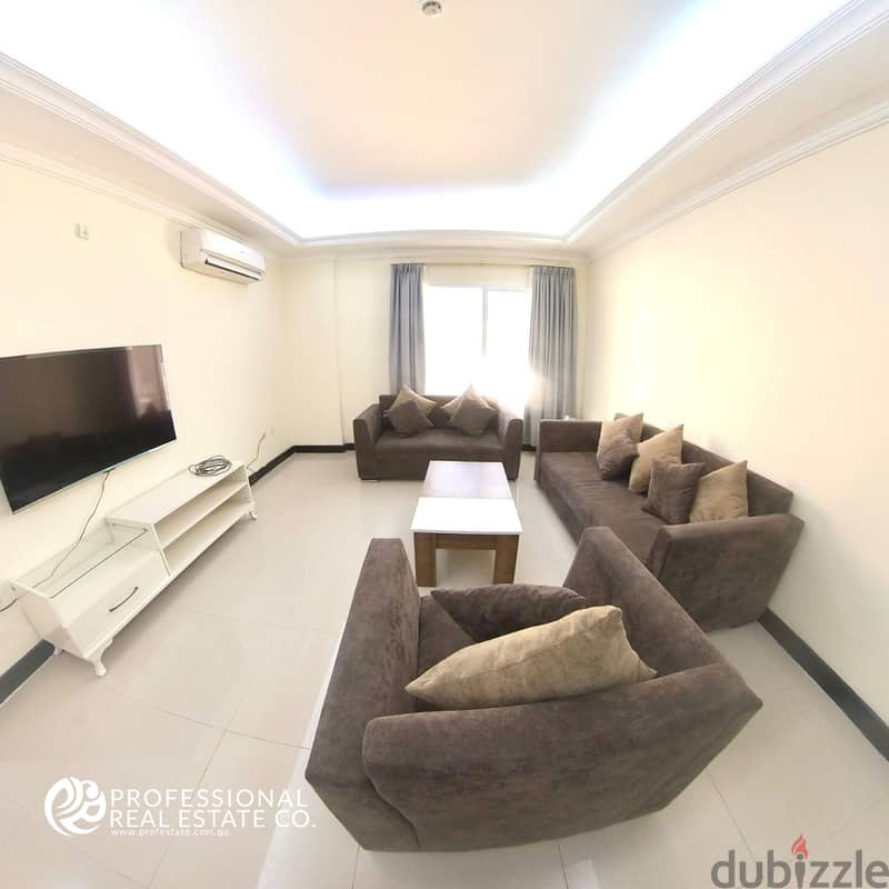 Fully Furnished | 3 Bedroom Apartment in Al Naser 0