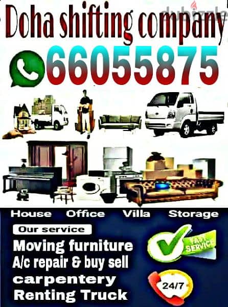 moving and shifting call and Whatsapp. 66055875. . 0