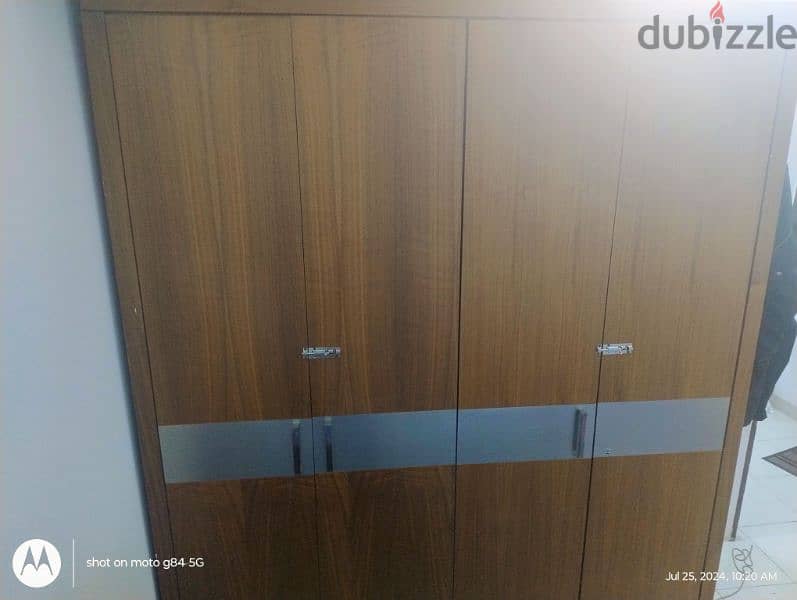 4 Door Wooden Cupboard /Wardrobe 1