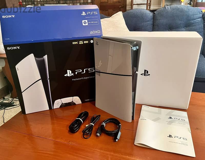 Sony PlayStation 5 PS5 - Digital Slim Console Only - No controller 0