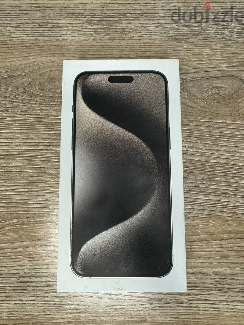 Apple iPhone 15 Pro Max -256 GB- Natural Titanium,BRAND NEW 1