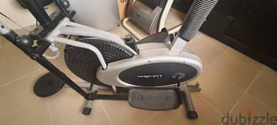 Fitness Elliptical  Trainer bike, waist Twister & Pedelling attchment