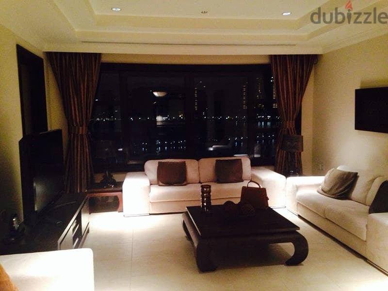 Furnished apartment for rent in Pearl Porto Arabia 2bhk 6