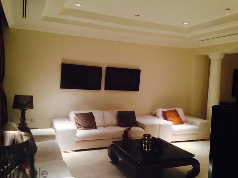 Furnished apartment for rent in Pearl Porto Arabia 2bhk 8