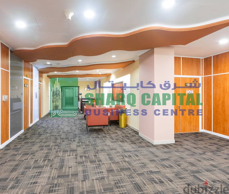 Fully furnished offices for rent | C-ring Road 2