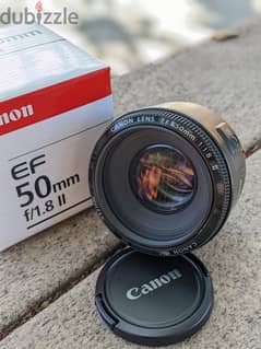 CANON EF 50MM F/1.8 II LENS