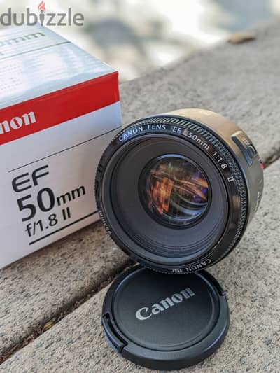 CANON EF 50MM F/1.8 II LENS