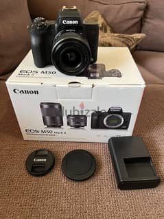 Canon E O S M 50 Mark II Mirrorless 15-45mm Lens 0