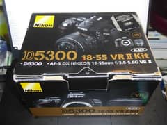 NIKON D 5300 24.2 MP - VR DX 18-55MM LENS 0