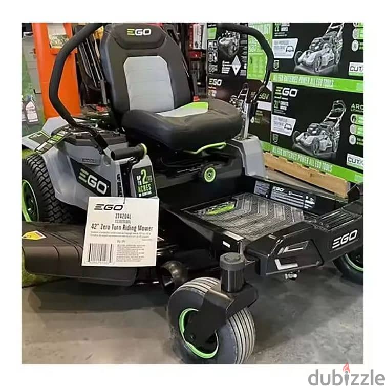 Ego 42 Power + Z6 Zero Turn Lawn Mower 2