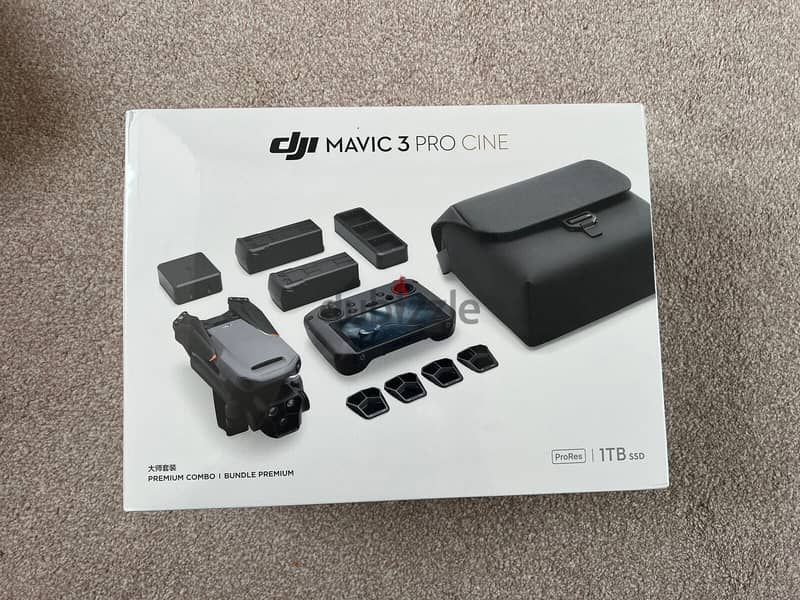 DJI - Mavic 3 Pro Cine Premium Combo Drone and Remote Control Built-i 0