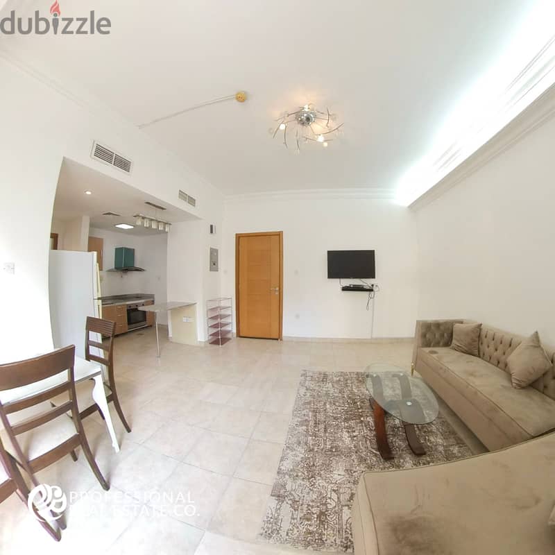 Fully Furnished | 1 BHK Apartment in Al Sadd | Near to Food Palace 2