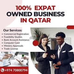 100% Expat owned Business In Qatar