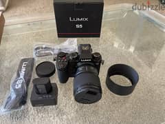 Panasonic LUMIX DC-S5 24.2MP Full Frame Mirrorless Camera 50mm Lens 0