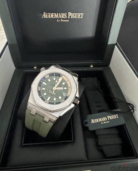 Audemars piguet diver green اوديمار 1