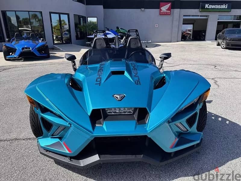 2022 Polaris slingshot R. Pacific Teal fade 0