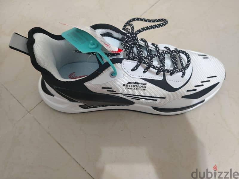 Puma Mercedes AMG Petronas Black & white shoes. 2