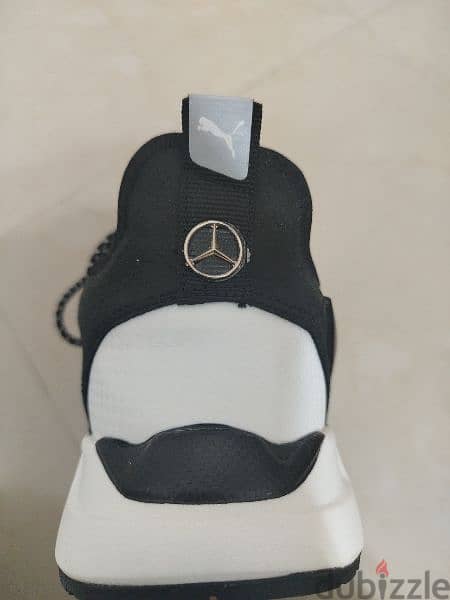 Puma Mercedes AMG Petronas Black & white shoes. 7