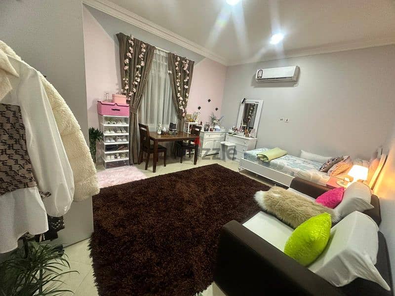 VIP Furnished Room Available for Rent in Mansoura ( Only Ladies) 2