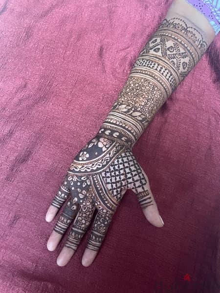 Henna design 1