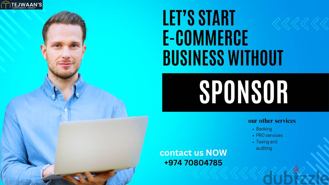 start E-commerce company without sponsor 0