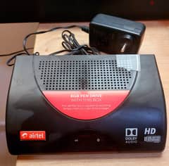 Airtel set top box and dish 0