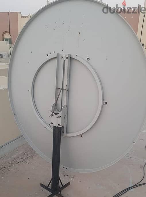 Airtel set top box and dish 1