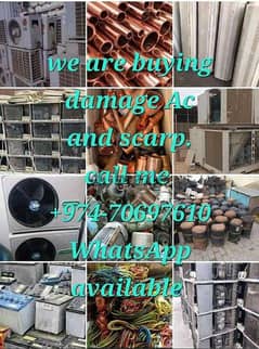 we are buying damage ac please contact me . 70697610