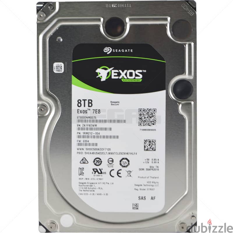 SEAGATE 8TB Hard Drive Disk 1