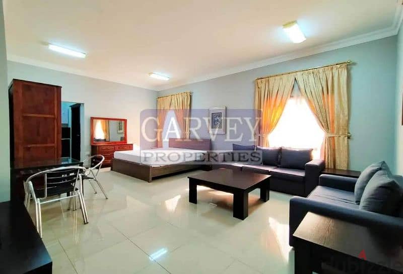 Fully Furnished Executive Studio Apartment In Ain Khaled Near LULU 2