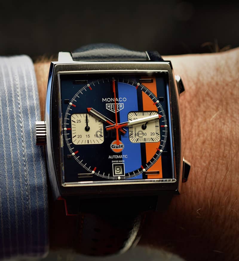 TAG Heuer Monaco 50th-Anniversary Gulf Edition 1