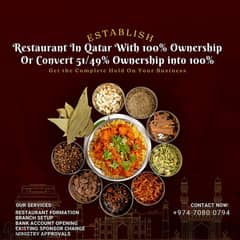 Establish Your Restuarant In Qatar