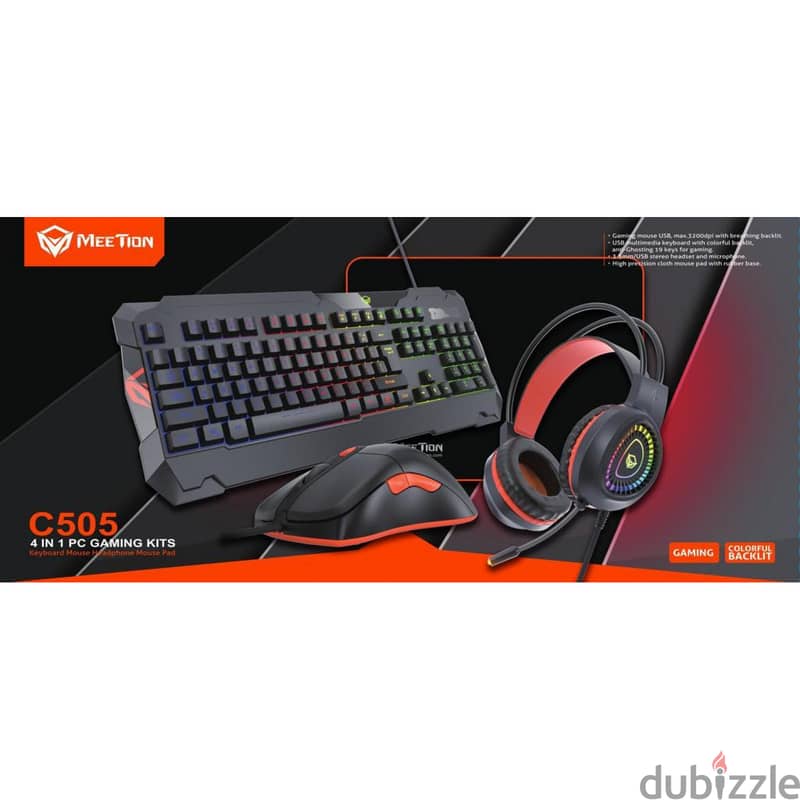 Meetion Gaming and Mouse Combo 1