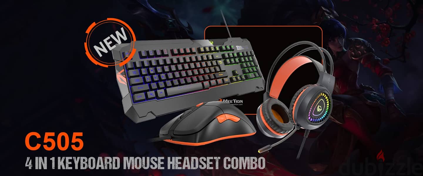 Meetion Gaming and Mouse Combo 3