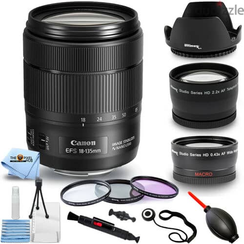 CANON EF-S 18-135MM F/3.5-5.6 IS USM LENS 0