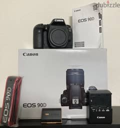 CANON E O S 90 D 18-135MM LENS 0